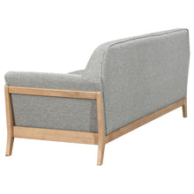 Load image into Gallery viewer, Coaster Vaughn 2-piece Fabric Upholstered Flared Arm Sofa Set Grey