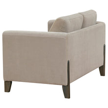 Load image into Gallery viewer, Coaster Islington 2-piece Upholstered Panel Arm Sofa Set Taupe