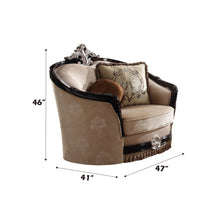 Load image into Gallery viewer, Acme Ernestine Chair W/2 Pillows