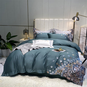 Light Luxury Style Home Textile Four-piece Cotton Fashion Bedding
