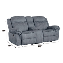 Load image into Gallery viewer, Acme Zubaida Motion Loveseat &amp; Console W/USB