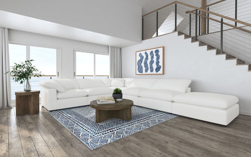 COASTER 6 PC SECTIONAL (3AC, 2C, O)