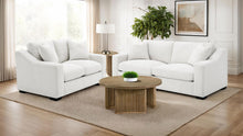 Load image into Gallery viewer, Coaster Ashlyn 2-piece Upholstered Track Arm Sofa Set Sand