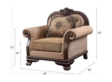 Load image into Gallery viewer, Acme Chateau De Ville Chair W/Pillow(Same LV01590)