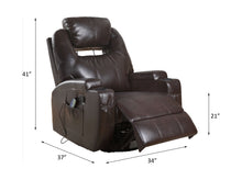 Load image into Gallery viewer, Acme Waterlily Motion Rocker Recliner W/Swivel