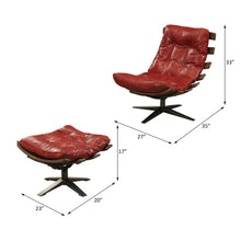 Load image into Gallery viewer, Acme Gandy Chair &amp; Ottoman