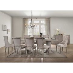 Acme Gabrian Reclaimed Gray Dining Table
