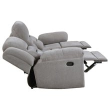 Load image into Gallery viewer, Coaster Gilson 3-piece Chenille Upholstered Reclining Sofa Set Grey