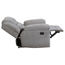 Load image into Gallery viewer, Coaster Gilson 3-piece Chenille Upholstered Reclining Sofa Set Grey