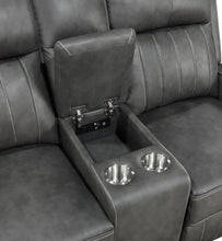 Load image into Gallery viewer, Coaster Raelynn 2-piece Upholstered Reclining Sofa Set Grey