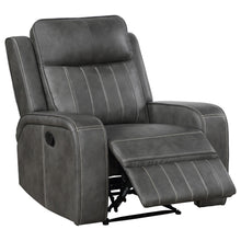 Load image into Gallery viewer, Coaster Raelynn 3-piece Upholstered Reclining Sofa Set Grey