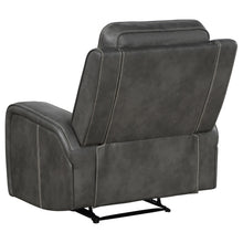 Load image into Gallery viewer, Coaster Raelynn 3-piece Upholstered Reclining Sofa Set Grey