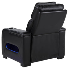 Load image into Gallery viewer, Coaster Zuma 3-Piece Dual Power Reclining Sofa Set with Bluetooth Black