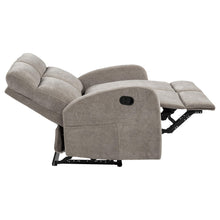Load image into Gallery viewer, Coaster Hamilton 2-piece Chenille Manual Reclining Sofa Set Sand