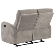 Load image into Gallery viewer, Coaster Hamilton 3-piece Chenille Manual Reclining Sofa Set Sand