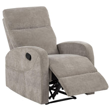 Load image into Gallery viewer, Coaster Hamilton 3-piece Chenille Manual Reclining Sofa Set Sand