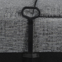 Load image into Gallery viewer, Coaster Bahrain Upholstered Armless Recliner Charcoal