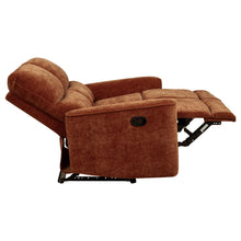 Load image into Gallery viewer, Coaster Navarro 2-piece Upholstered Reclining Sofa Set Burnt Orange