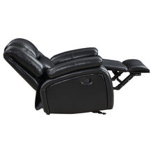 Load image into Gallery viewer, Coaster Camila 3-piece Upholstered Reclining Sofa Set Black