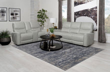 Load image into Gallery viewer, Coaster Greenfield 2-piece Power Reclining Sofa Set Dove Grey
