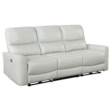Load image into Gallery viewer, Coaster Greenfield 2-piece Power Reclining Sofa Set Dove Grey