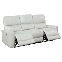 Load image into Gallery viewer, Coaster Greenfield 2-piece Power Reclining Sofa Set Dove Grey