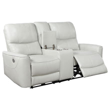 Load image into Gallery viewer, Coaster Greenfield 2-piece Power Reclining Sofa Set Dove Grey