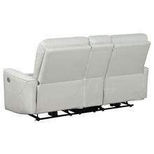 Load image into Gallery viewer, Coaster Greenfield 2-piece Power Reclining Sofa Set Dove Grey