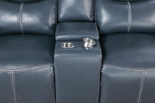 Load image into Gallery viewer, Coaster Sloane 2-piece Upholstered Reclining Sofa Set Blue