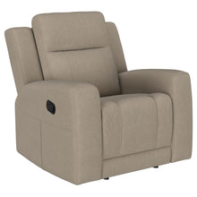 Load image into Gallery viewer, Coaster Brentwood 3-piece Upholstered Reclining Sofa Set Taupe