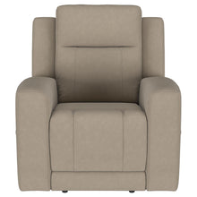 Load image into Gallery viewer, Coaster Brentwood 3-piece Upholstered Reclining Sofa Set Taupe