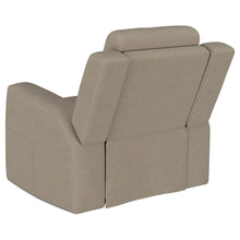 Load image into Gallery viewer, Coaster Brentwood 3-piece Upholstered Reclining Sofa Set Taupe