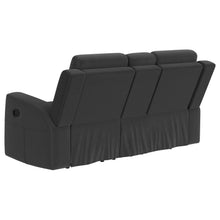 Load image into Gallery viewer, Coaster Brentwood 2-piece Upholstered Reclining Sofa Set Charcoal