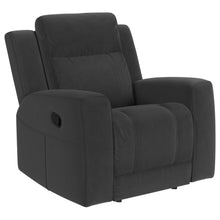 Load image into Gallery viewer, Coaster Brentwood 3-piece Upholstered Reclining Sofa Set Charcoal