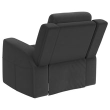 Load image into Gallery viewer, Coaster Brentwood 3-piece Upholstered Reclining Sofa Set Charcoal