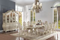 Acme Ragenardus Antique White Dining Table