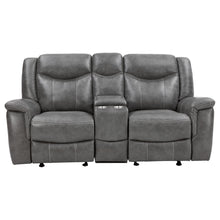 Load image into Gallery viewer, Coaster Conrad 2-piece Upholstered Padded Arm Motion Sofa Set Grey