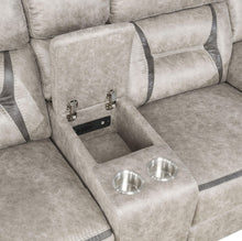 Load image into Gallery viewer, Coaster Greer 2-piece Upholstered Reclining Sofa Set Taupe