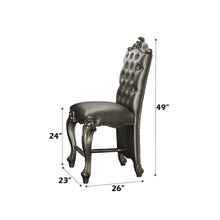 Load image into Gallery viewer, Acme Versailles Counter Height Chair (Set-2)