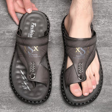 Load image into Gallery viewer, Men&#39;s Fashion Latex Soft Bottom Flip Sandals