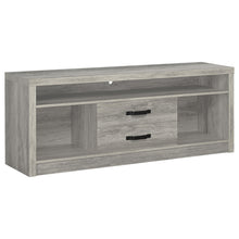 Load image into Gallery viewer, Coaster Burke 3-piece 59-inch TV Entertainment Center Grey Driftwood