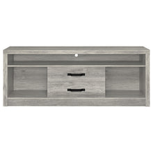 Load image into Gallery viewer, Coaster Burke 3-piece 59-inch TV Entertainment Center Grey Driftwood
