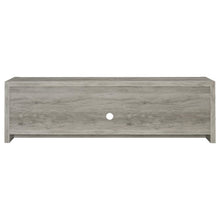 Load image into Gallery viewer, Coaster Burke 3-Piece TV Entertainment Center Fits 77-Inch TVs Grey Driftwood