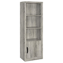 Load image into Gallery viewer, Coaster Burke 3-Piece TV Entertainment Center Fits 77-Inch TVs Grey Driftwood