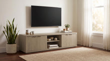 Load image into Gallery viewer, Coaster Ingram 4-Door TV Stand for TVs up to 85 Inches Latte