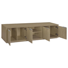 Load image into Gallery viewer, Coaster Ingram 4-Door TV Stand for TVs up to 85 Inches Latte