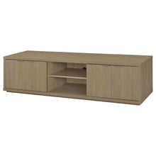 Load image into Gallery viewer, Coaster Ingram 4-Door TV Stand for TVs up to 85 Inches Latte