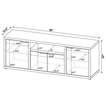 Load image into Gallery viewer, Coaster Tabby 3-Piece Entertainment Center for a TV up to 65 Inches Mango
