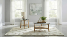 Load image into Gallery viewer, Coaster Bradley Round SmartTop™ End Side Table Grey and Natural