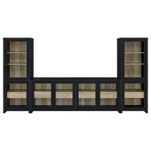 Load image into Gallery viewer, Coaster Denison 3-piece Entertainment Center 79-inch TV Stand Black